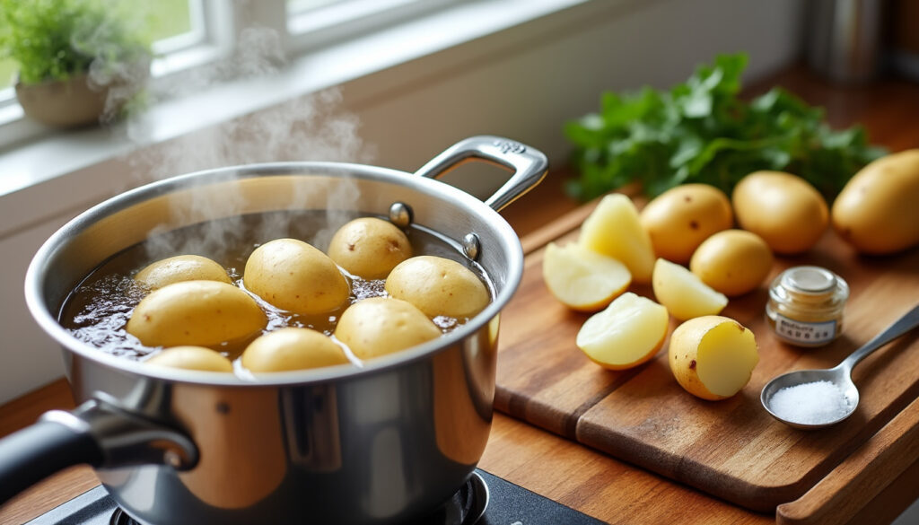 découvrez combien de temps cuire des pommes de terre à l'eau, avec des méthodes simples et des astuces pratiques pour réussir votre cuisson à chaque fois.