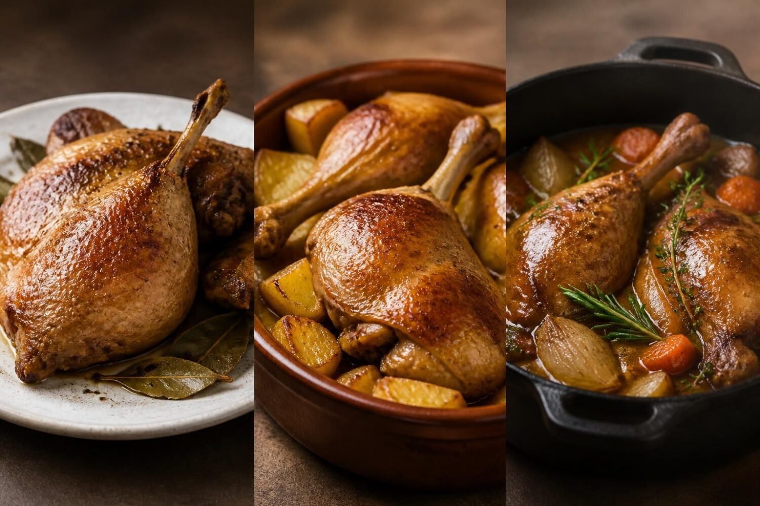 Cuisses de canard : confites, au four, en cocotte… les meilleures façons de les cuisiner