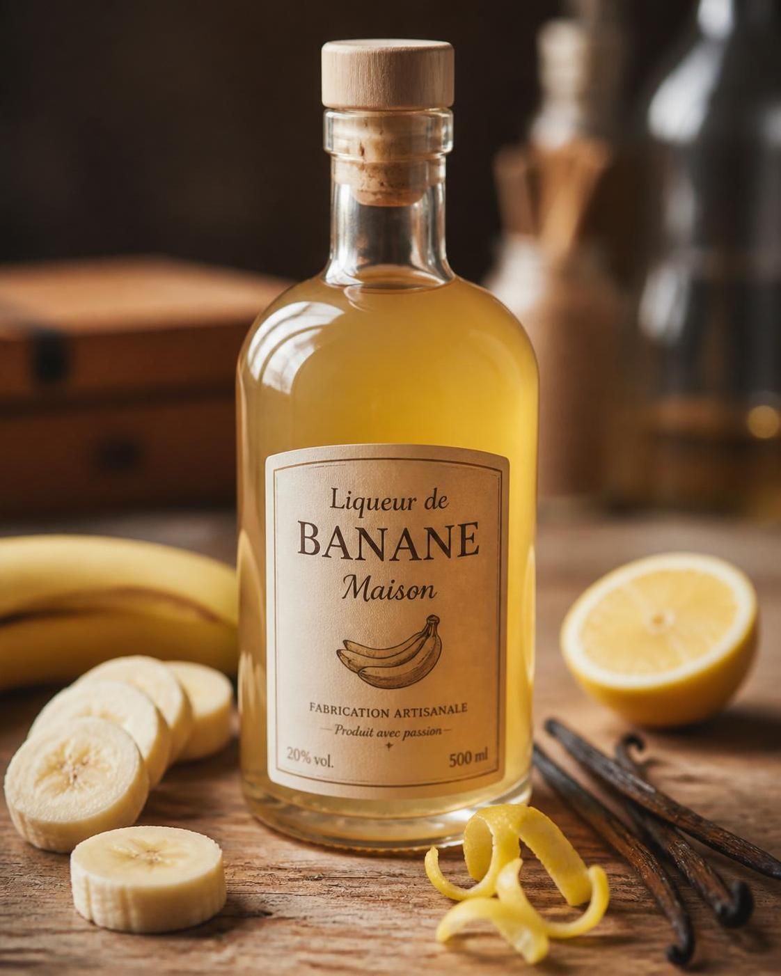 découvrez une recette facile de liqueur de banane maison, à préparer avec ou sans alcool, pour une boisson savoureuse et naturelle.