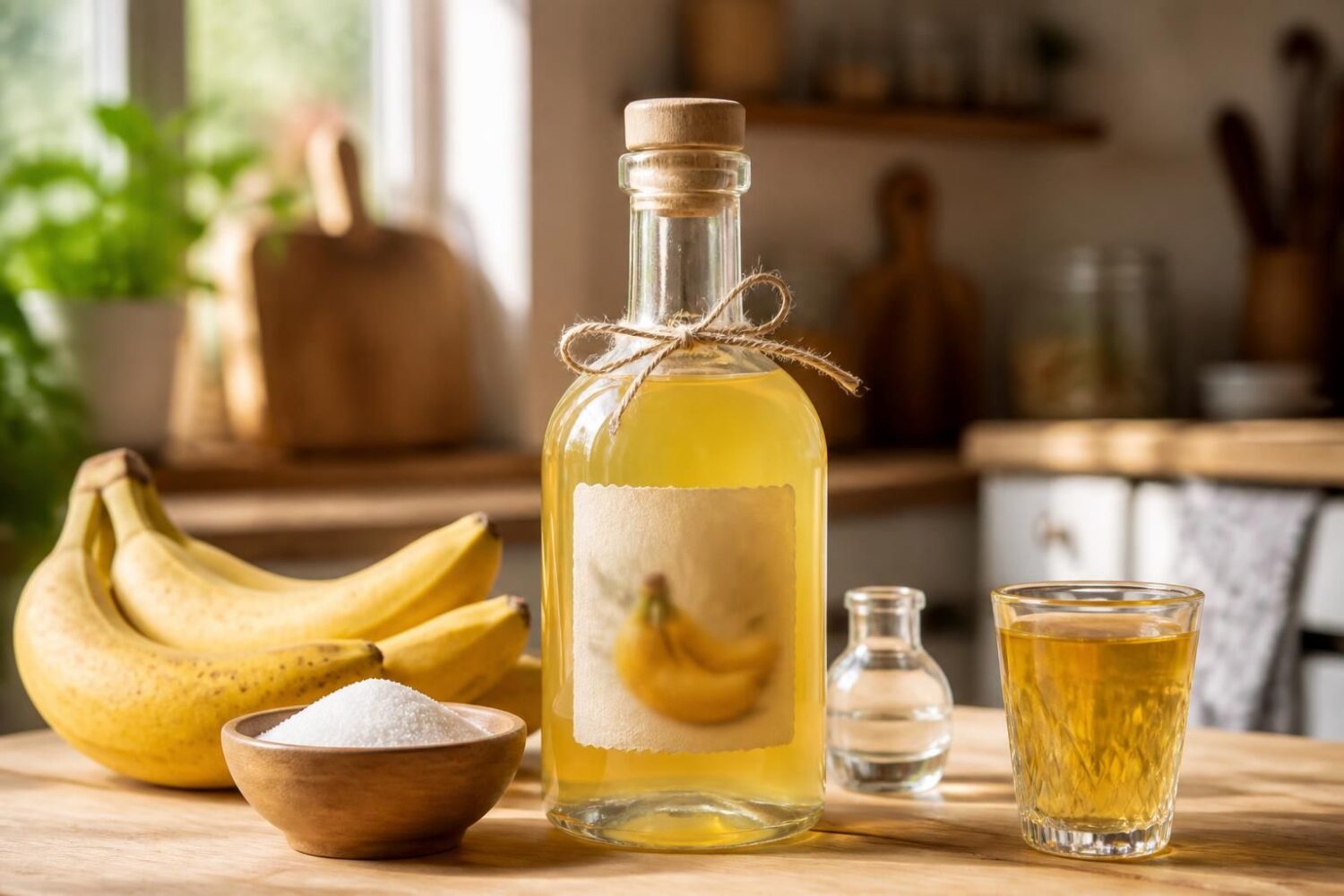 Liqueur de banane maison : recette facile, avec ou sans alcool