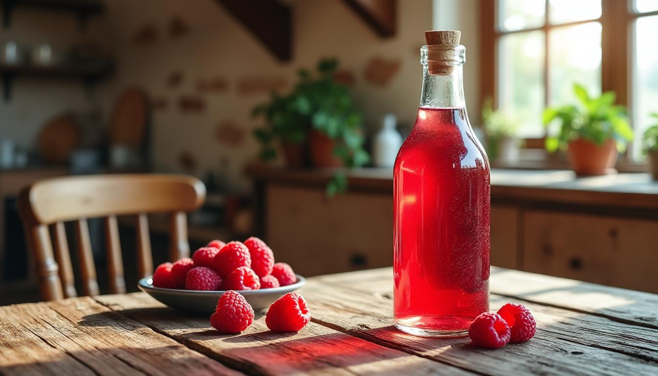 découvrez notre recette traditionnelle de liqueur de framboise maison, accompagnée d'astuces pratiques pour réussir votre préparation et savourer une boisson artisanale délicieuse.