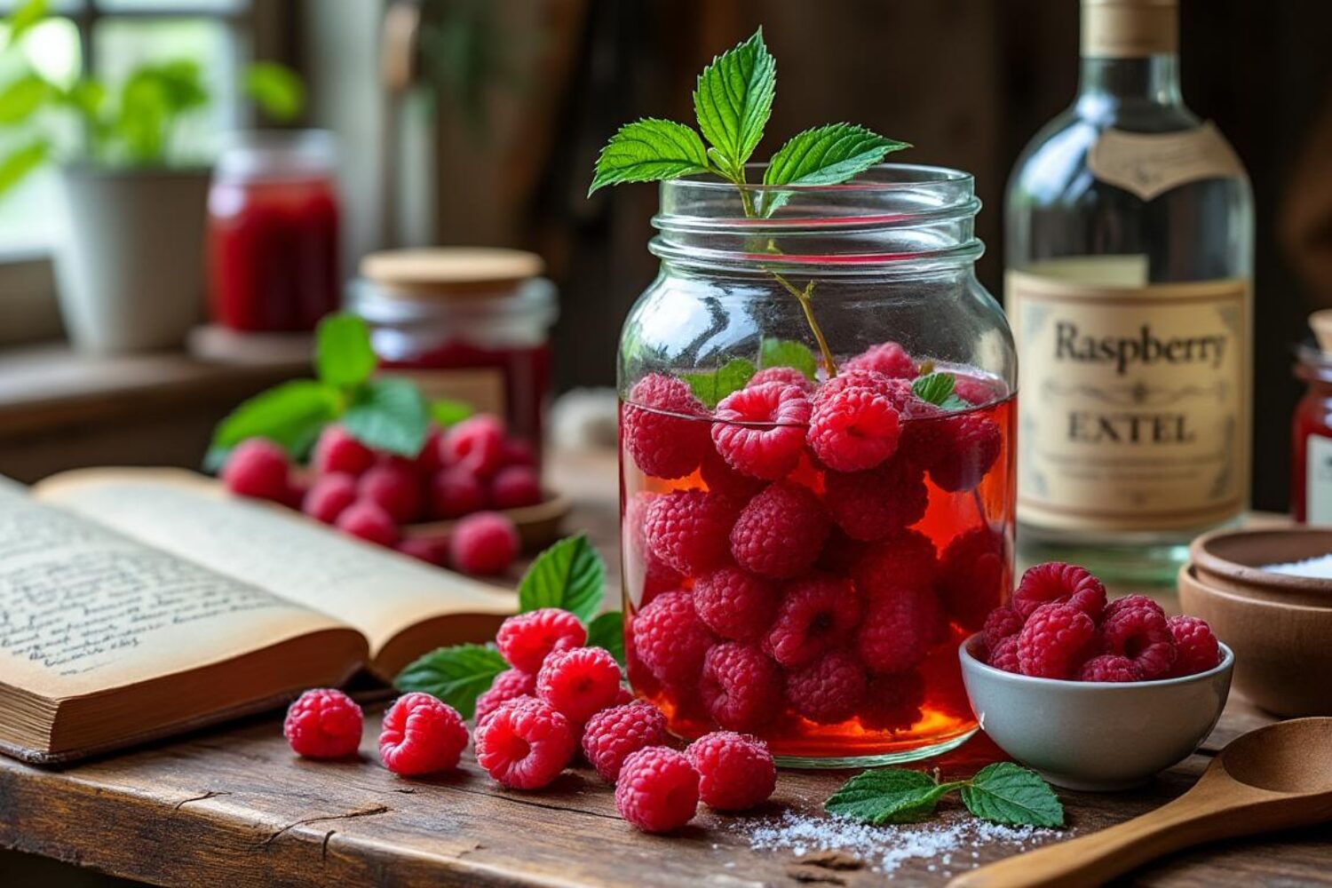 Liqueur de framboise maison : recette traditionnelle et astuces pour la réussir