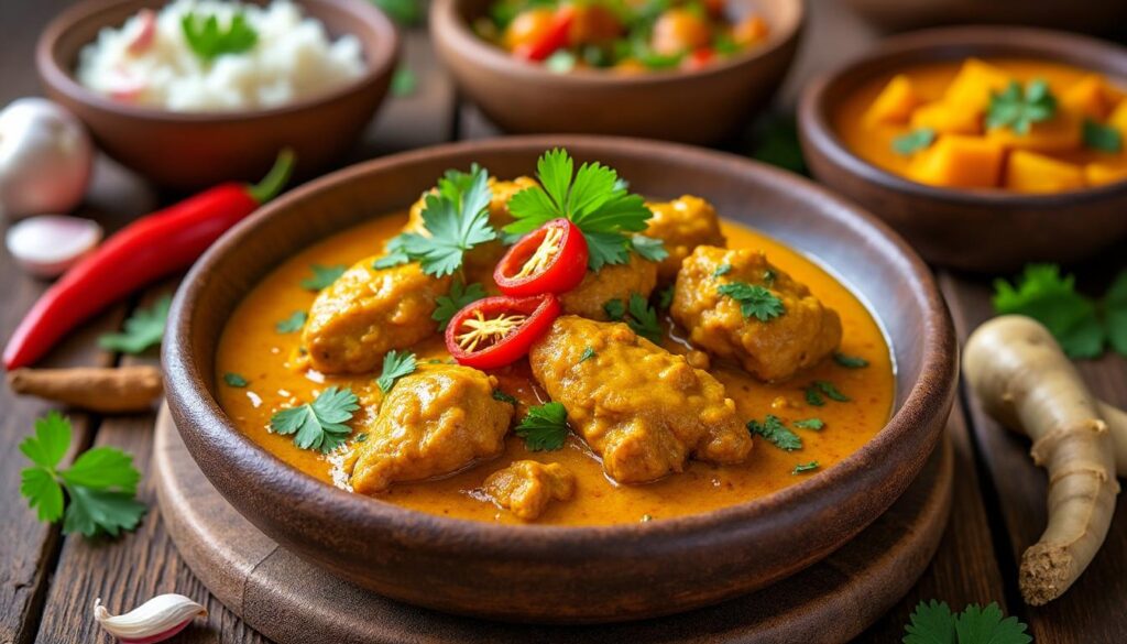découvrez notre recette traditionnelle de poulet au curry et ses variantes faciles à réaliser pour un repas savoureux et rapide.