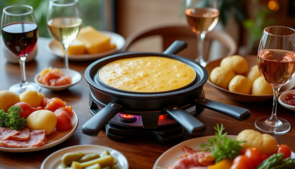 découvrez quel vin choisir pour accompagner votre raclette : rouge, blanc ou autre, et sublimez votre repas avec les accords parfaits.