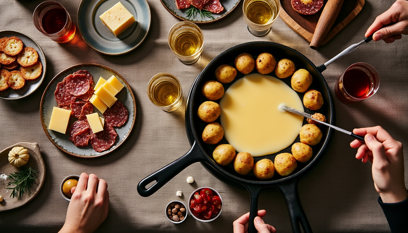 découvrez quel vin choisir pour accompagner une raclette : rouge, blanc ou autre, et sublimez votre repas avec le bon accord mets et vins.