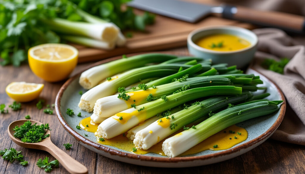 découvrez notre recette traditionnelle de poireaux vinaigrette accompagnée des astuces de chef pour réussir ce classique simple et savoureux.