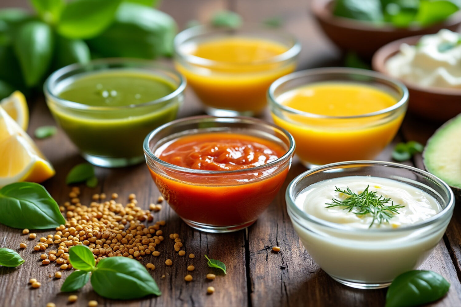 Recette de sauce salade sans vinaigre : 5 alternatives savoureuses à essayer
