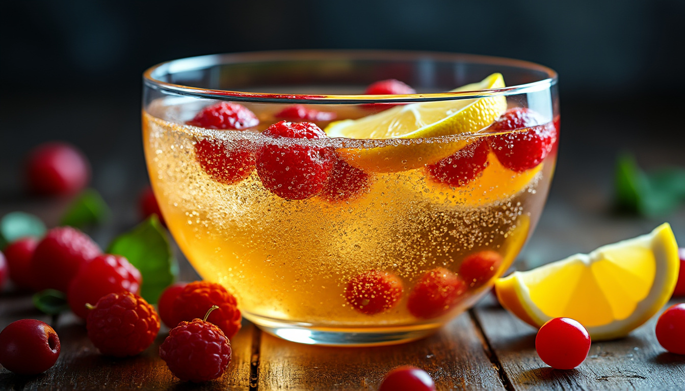 découvrez notre recette de soupe de champagne au cointreau, alliant citron, fruits rouges et astuces de préparation pour une boisson festive et rafraîchissante.