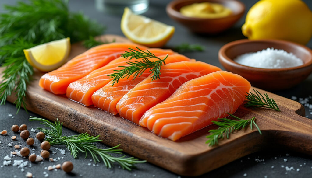 découvrez la recette du saumon gravlax version chef étoilé, ses secrets de préparation pour un plat savoureux et élégant à réaliser chez vous.