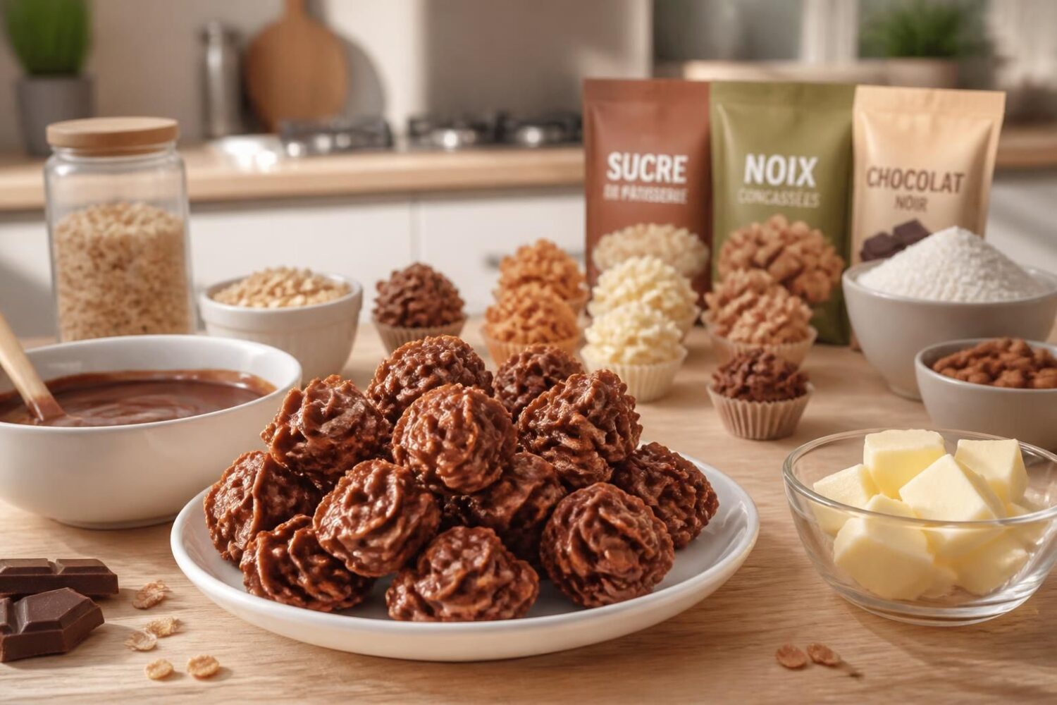 Rose des sables à la végétaline : la recette originale et ses variantes