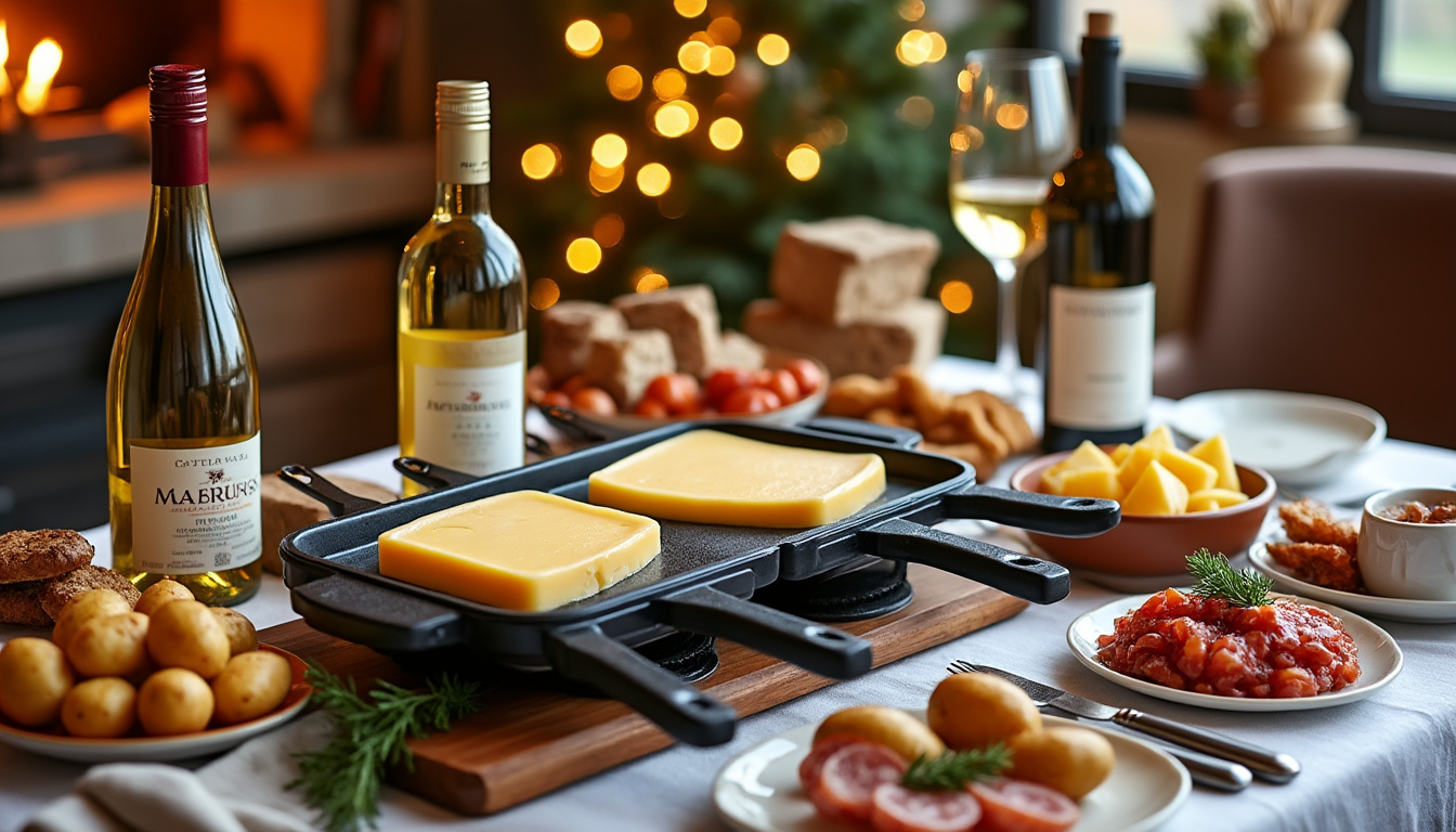 découvrez les meilleures appellations de vin blanc pour accompagner votre raclette et profitez de conseils d'accords pour sublimer ce plat convivial.