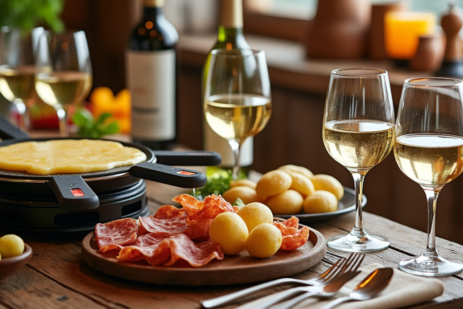 Vin blanc pour raclette : choix des meilleures appellations et conseils d&rsquo;accords