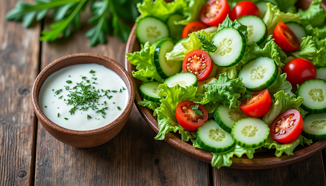 découvrez des recettes faciles de vinaigrette au fromage blanc, agrémentées de citron, moutarde et miel, pour sublimer toutes vos salades avec fraîcheur et gourmandise.
